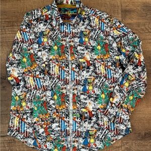Robert Graham Christmas Shirt